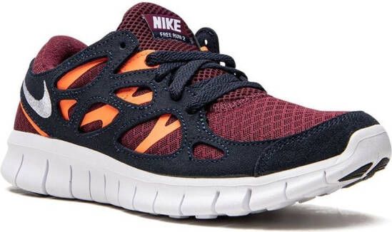 Nike Free Run 2 low-top sneakers Rood