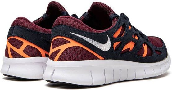 Nike Free Run 2 low-top sneakers Rood