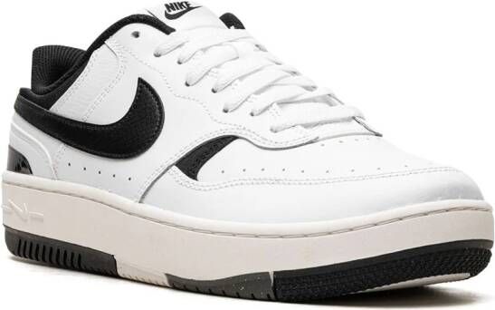 Nike "Gamma Force White Black sneakers" Wit