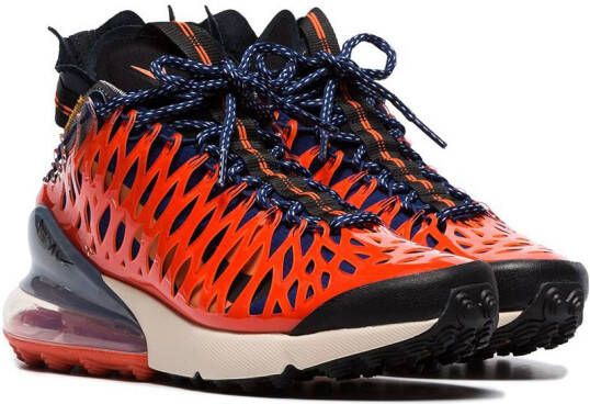 Nike ISPA air max 270 high top sneakers Oranje