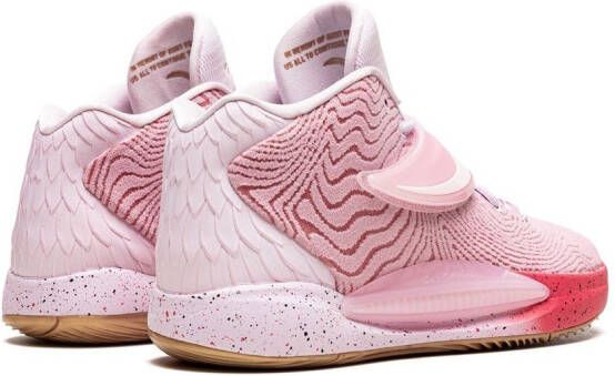 Nike KD14 Seasonal high-top sneakers Roze