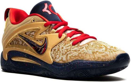 Nike "KD15 Olympics Gold Medal sneakers" Goud