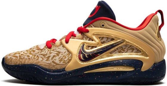 Nike "KD15 Olympics Gold Medal sneakers" Goud
