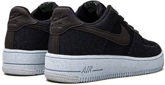 Nike Kids Air Force 1 Flyknit sneakers Zwart