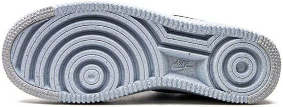 Nike Kids Air Force 1 Flyknit sneakers Zwart