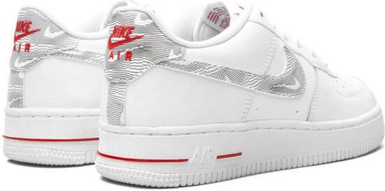 Nike Kids Air Force 1 GS low-top sneakers Wit
