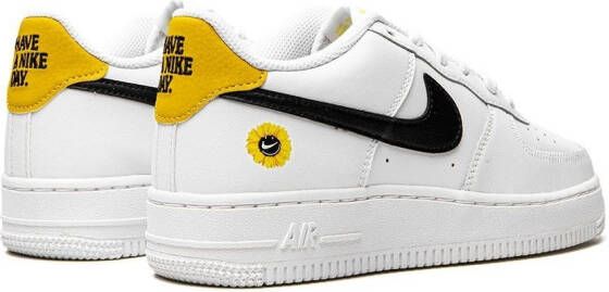 Nike Kids Air Force 1 sneakers Wit