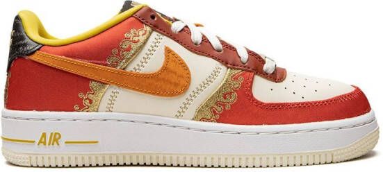 Nike Kids Air Force 1 Low 'Little Accra' sneakers Rood