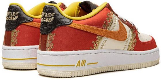 Nike Kids Air Force 1 Low 'Little Accra' sneakers Rood