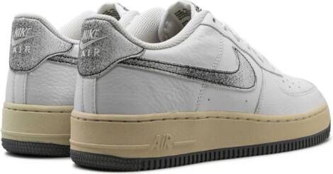 Nike Kids Air Force 1 Low LV8 "White Smoke Gray" sneakers Wit