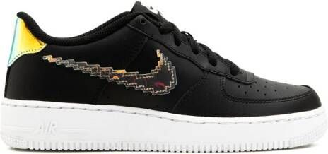 Nike Kids Air Force 1 Low LV8 sneakers Zwart