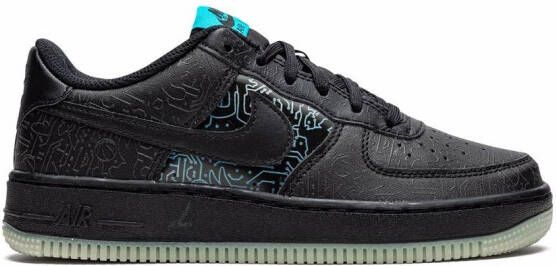 Nike Kids Air Force 1 Low sneakers Zwart