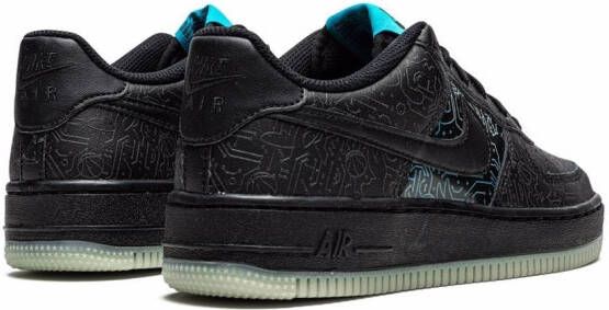 Nike Kids Air Force 1 Low sneakers Zwart