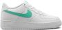 Nike Kids Air Force 1 Low "Summit White Emerald Rise" sneakers Wit - Thumbnail 2
