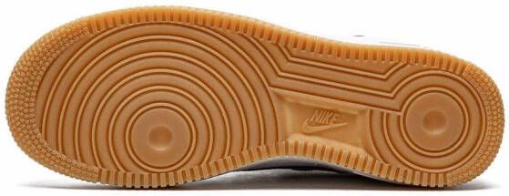 Nike Kids Air Force 1 low-top sneakers Wit
