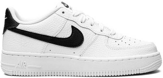 Nike Kids Air Force 1 low-top sneakers Wit