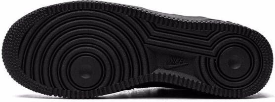Nike Kids Air Force 1 low-top sneakers Zwart