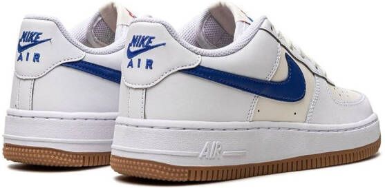 Nike Kids "Air Force 1 Low White Game Royal sneakers" Wit