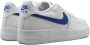 Nike Kids Air Force 1 Low "White Hyper Royal" sneakers Wit - Thumbnail 3