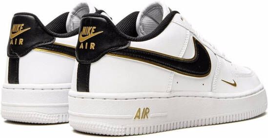 Nike Kids Air Force 1 LV8 leren sneakers Wit