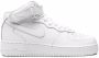 Nike Kids "Air Force 1 Mid Triple White sneakers" Wit - Thumbnail 2