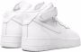 Nike Kids "Air Force 1 Mid Triple White sneakers" Wit - Thumbnail 3