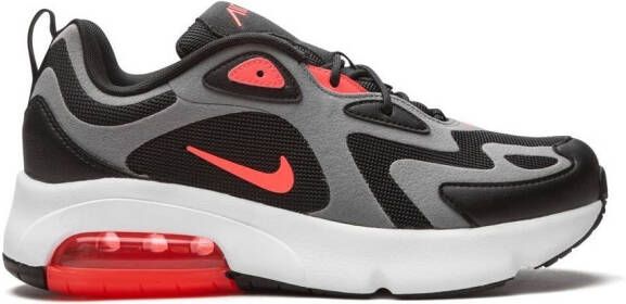 Nike Kids Air Max 200 low-top sneakers Zwart