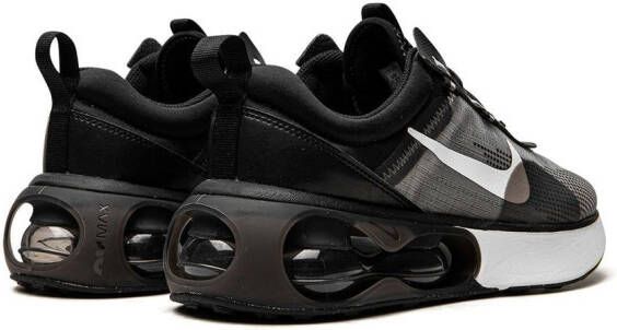 Nike Kids Air Max 2021 low-top sneakers Zwart