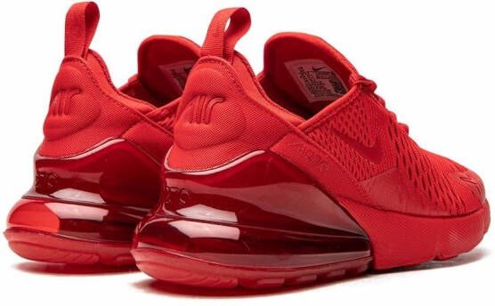 Nike Kids Air Max 270 low-top sneakers Rood