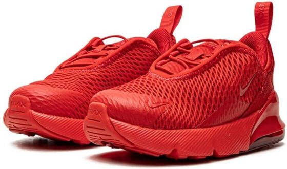 Nike Kids Air Max 270 low-top sneakers Rood