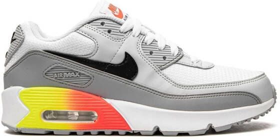 Nike Kids Air Max 90 low-top sneakers Grijs