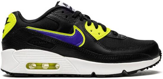 Nike Kids Air Max 90 low-top sneakers Zwart