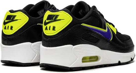 Nike Kids Air Max 90 low-top sneakers Zwart