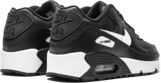 Nike Kids Air Max 90 LTR low-top sneakers Zwart