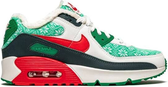 Nike Kids "Air Max 90 SE Christmas Edition sneakers" Wit