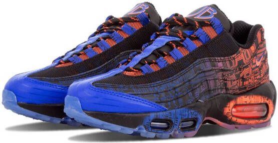 Nike Kids Air Max 95 Premium low-top sneakers Zwart