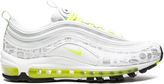 Nike Kids Air Max 97 low-top sneakers Wit