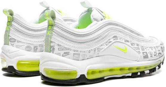 Nike Kids Air Max 97 low-top sneakers Wit