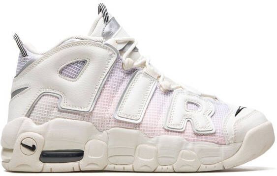 Nike Kids Air More Uptempo high-top sneakers Wit