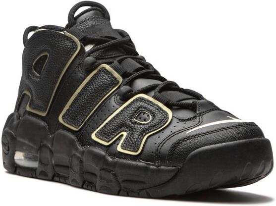 Nike Kids Air More Uptempo sneakers Zwart