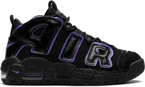 Nike Kids Air More Uptempo sneakers Zwart