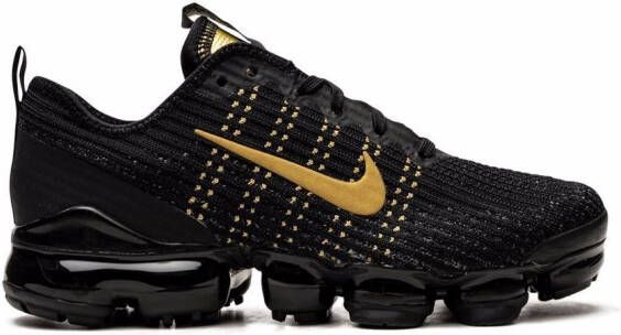 Nike Kids Air Vapormax Flyknit 3 sneakers Zwart