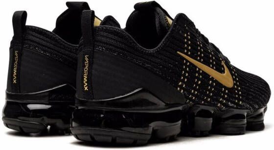 Nike Kids Air Vapormax Flyknit 3 sneakers Zwart