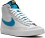 Nike Kids "Blazer Mid '77 Pure Platinum sneakers" Grijs - Thumbnail 2