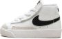 Nike Kids Blazer Mid '77 "White Black" sneakers Wit - Thumbnail 3