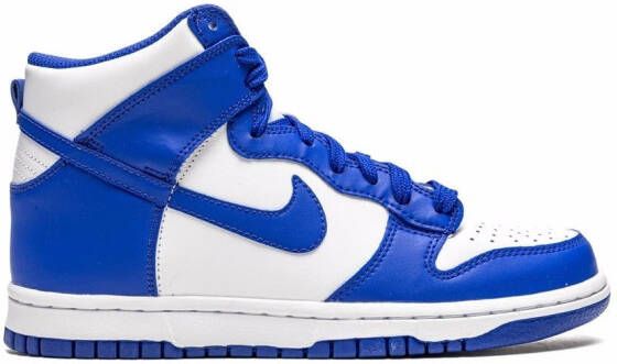 Nike Kids "Dunk High Game Royal sneakers" Wit