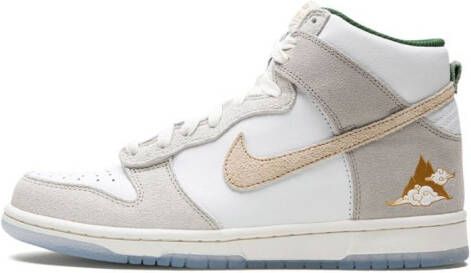 Nike Kids "Dunk High San Francisco Chinatown sneakers" Wit