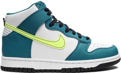 Nike Kids Dunk High sneakers Blauw