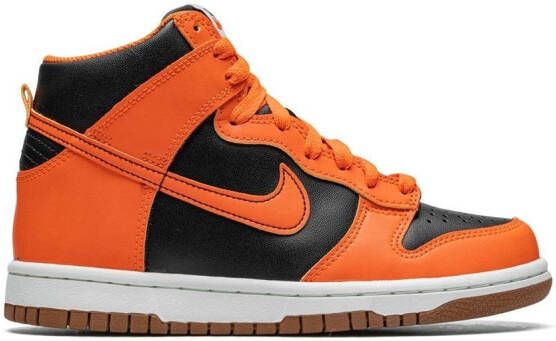 Nike Kids Dunk High sneakers Oranje