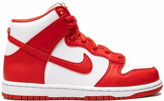 Nike Kids Dunk High sneakers Rood